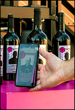 AR Wine Hand