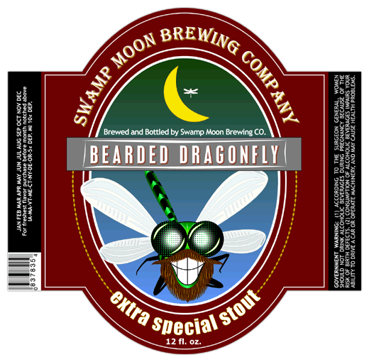 Swamp Moon - Bearded Dragonfly