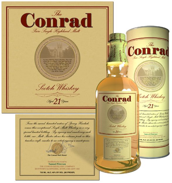 The Conrad Scotch Whisky - Full Packaging