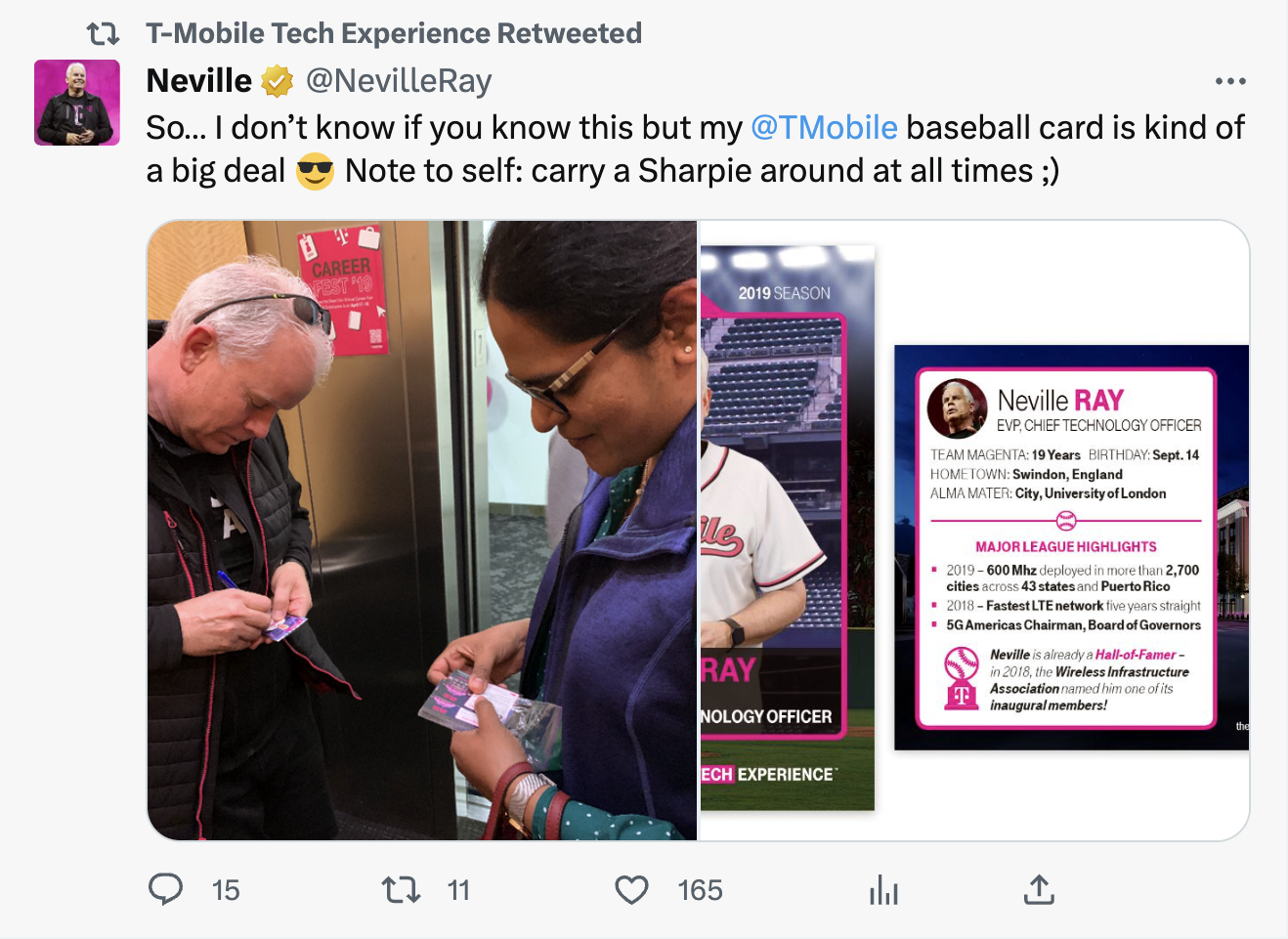 Neville Ray Tweet